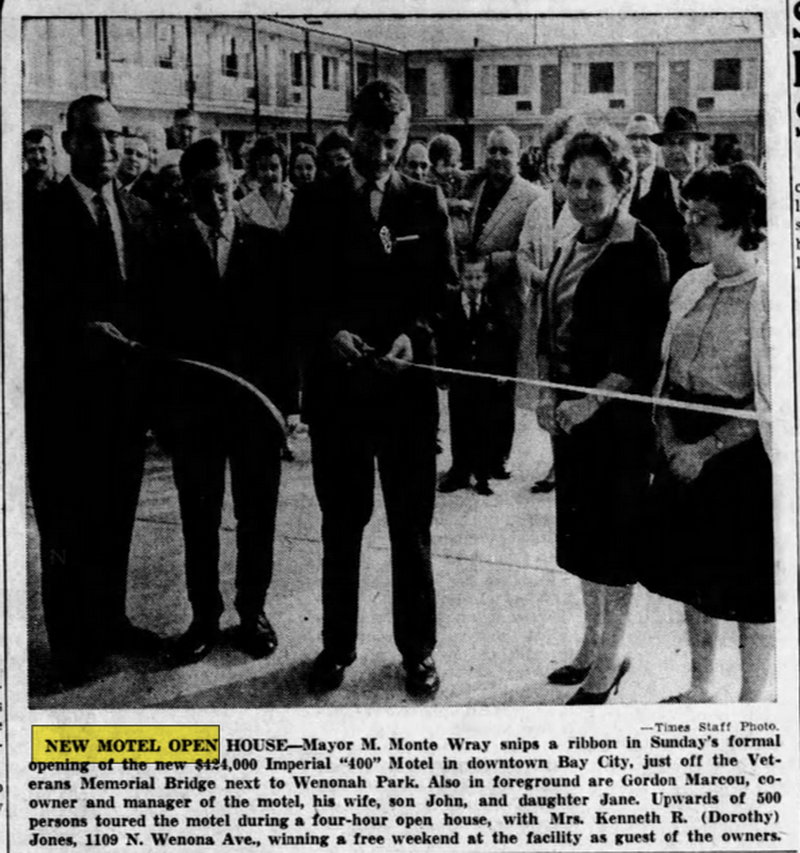 Imperial 400 Motel - Nov 18 1963 Article (newer photo)